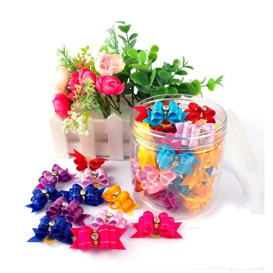 Новый цветок Любимчика аксессуары галстук-бабочку домашнее животное одежда