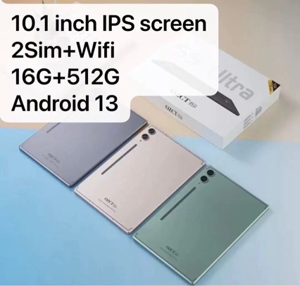 Cross-Border Tablet Pc Ozct S9Ultra Tablet 10.1Inch Can Call with Keyboard Wifi