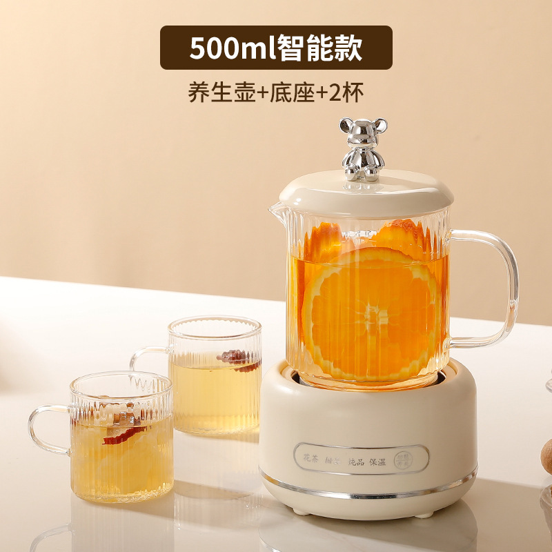 一人养生杯炖煮神器多功能小型煮茶器煮茶炉家用迷你小茶壶烧水壶|undefined