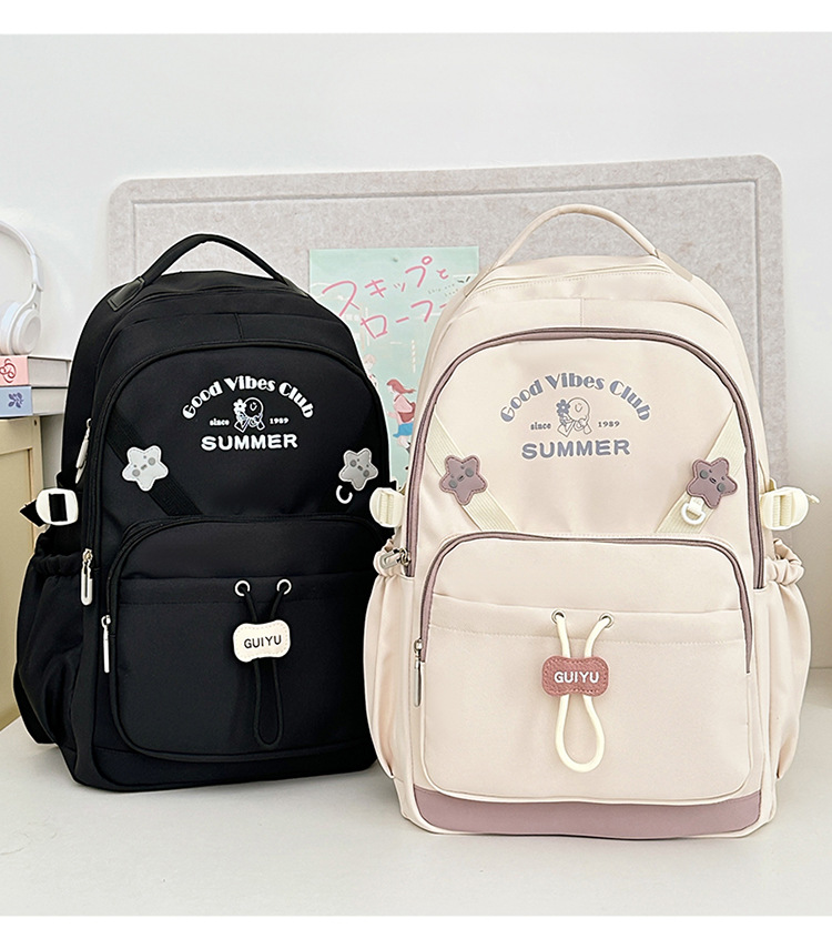 Mochilas para niños, mochila de gran capacidad, estilo universitario, mochila informal para mujer, mochila de viaje de moda._voghion.com