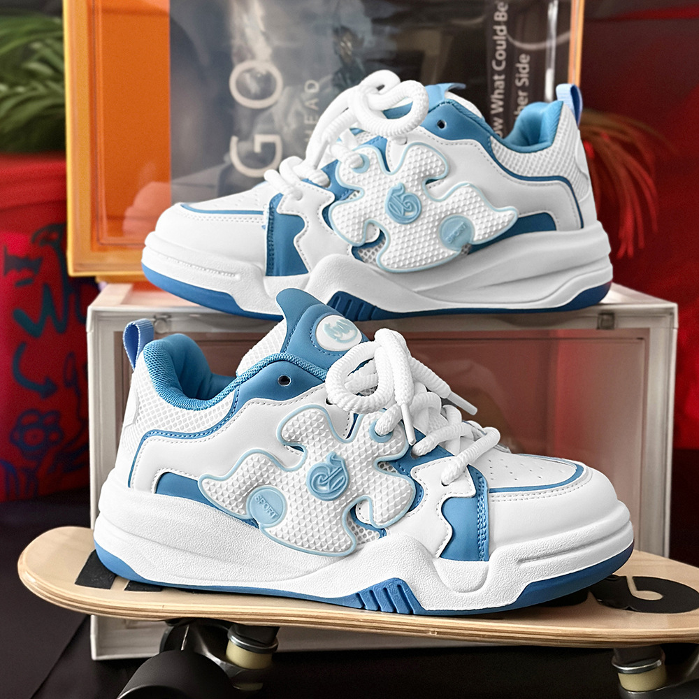 2024 new niche design casual trendy brand live broadcast style skateboard men's shoes_voghion.com