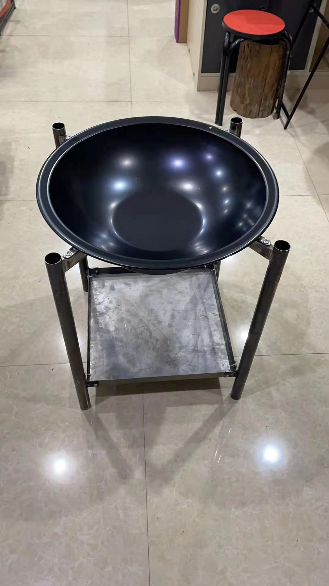 Amazon barbacoa horno al aire libre camping barbacoa Parrilla desmontable hogar pequeño barbacoa brasero horno de carbón