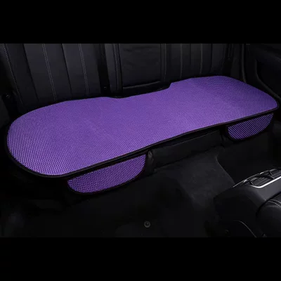 Seat cushion, seat cover: set, suitable for all seasons, light - rear-three-seater-seat-purple-1-piece