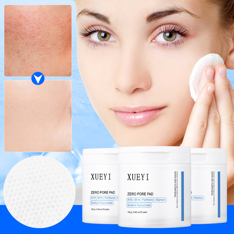 Cross-border salicylic acid pore-clearing pads, cleansing cotton pads, toning exfoliating cleansing pads, foreign trade skincare products wholesale Cross-border salicylic acid pore-clearing pads, cleansing cotton pads, toning exfoliating cleansing pads, foreign trade skincare products wholesale
