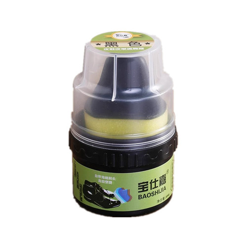 Shoe Polish Black Genuine Leather Maintenance Oil Clear Shoe Polisher Shoe Wax Advanced Care Agent Universal Shoe Polish Color Repair Magic