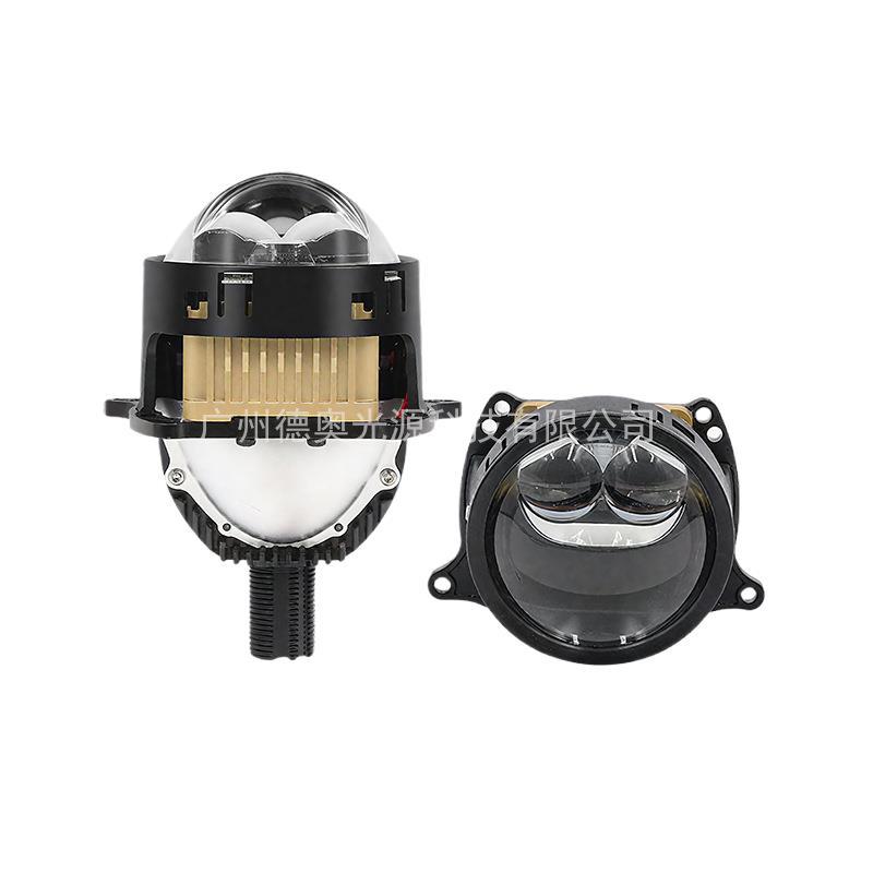 Nueva venta caliente BS03 lente láser directa doble 80w inteligente de alta potencia faro LED blanco cercano super brillante