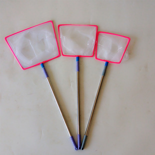 Small Fish and Shrimp Net Aquarium Cleaning Stainless Steel Fish Catching Net Fish Tank Aquarium Telescopic Net Tropical Fish and Insect Catching Net