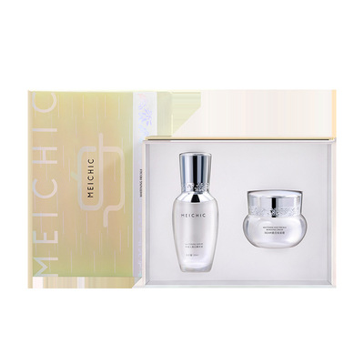 美容院美白祛斑套盒提亮淡斑精华套装晒斑黄褐斑雀斑老年斑护肤品