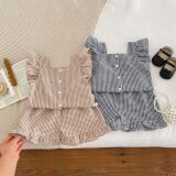 Bộ ồ ồ Trẻ em Baby и Matdlers 'Original Plaid Casual Comploed Suit