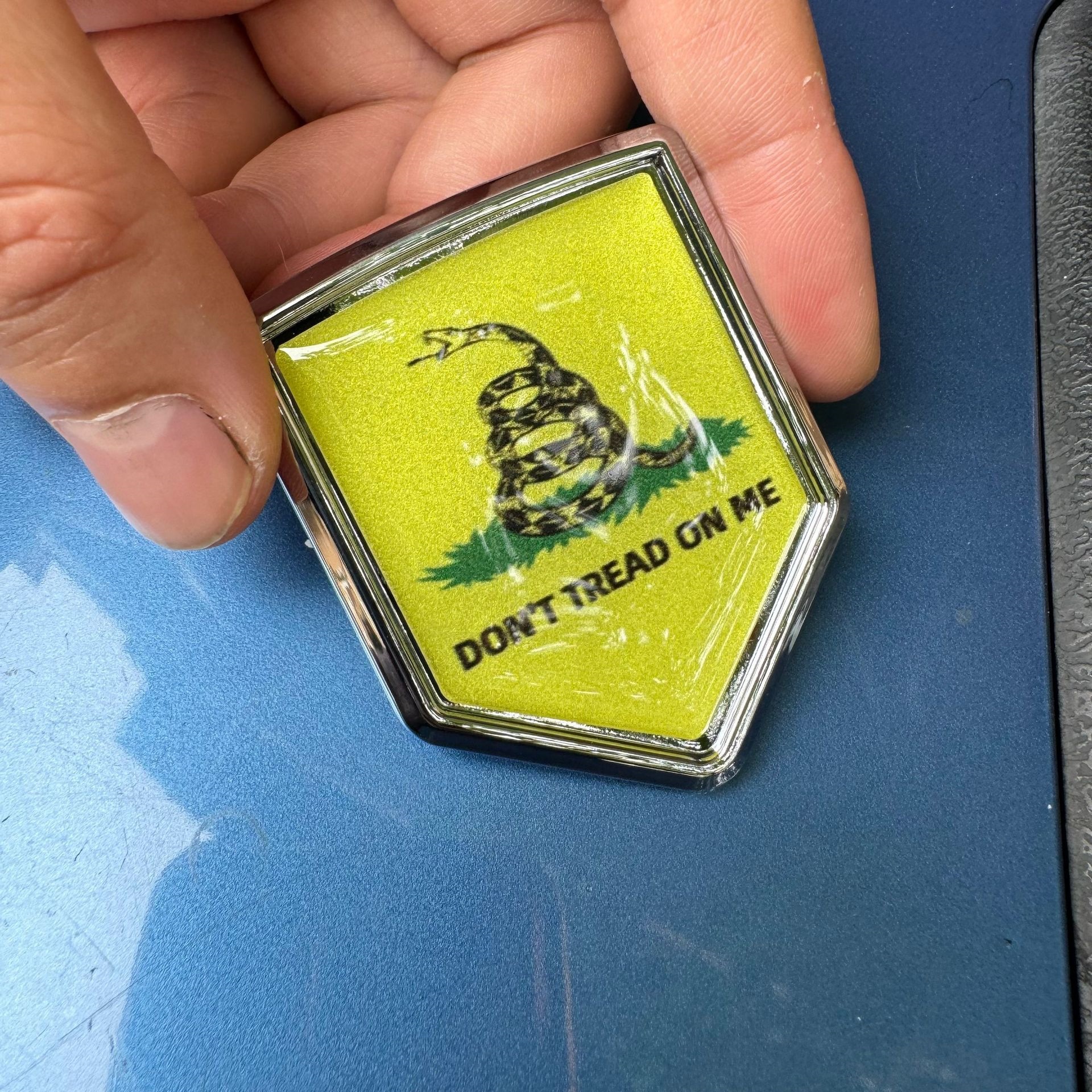 Amazon bandera nacional logotipo de automóvil de metal 3D estereoscópico bandera nacional auto etiqueta pegatinas mini etiqueta transfronteriza