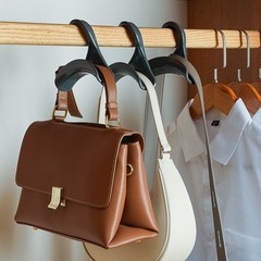 21 New Design Wardrobe Hat & Bag Arch-Shaped Hooks for Ties, Scarves, and Belts—Anti-Wrinkle Organizer Rack for Cross-Border Use