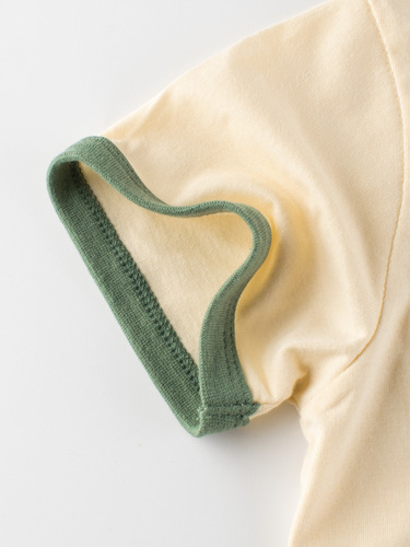 27kids children's summer new items European and American children's clothing letter print short-sleeve T-shirts for babies wholesale