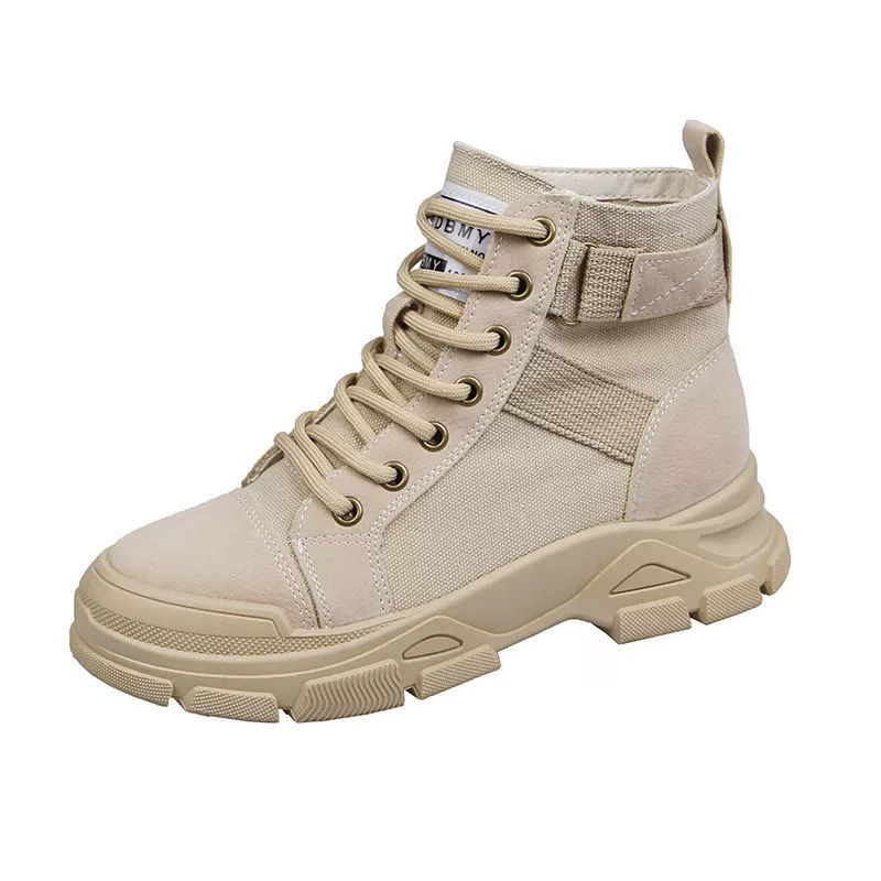 Ботинки женские 2023 осенние короткие сапоги женские весенние и осенние одиночные сапоги в сеточку популярные ботинки спецодежды Ботинки Martin в британском стиле женские