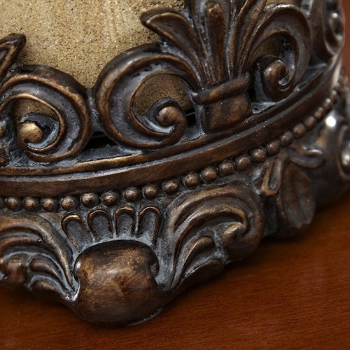 S588 American light luxury gold retro glass sealed jar storage jar decorative jar ornaments candy jar tea jar