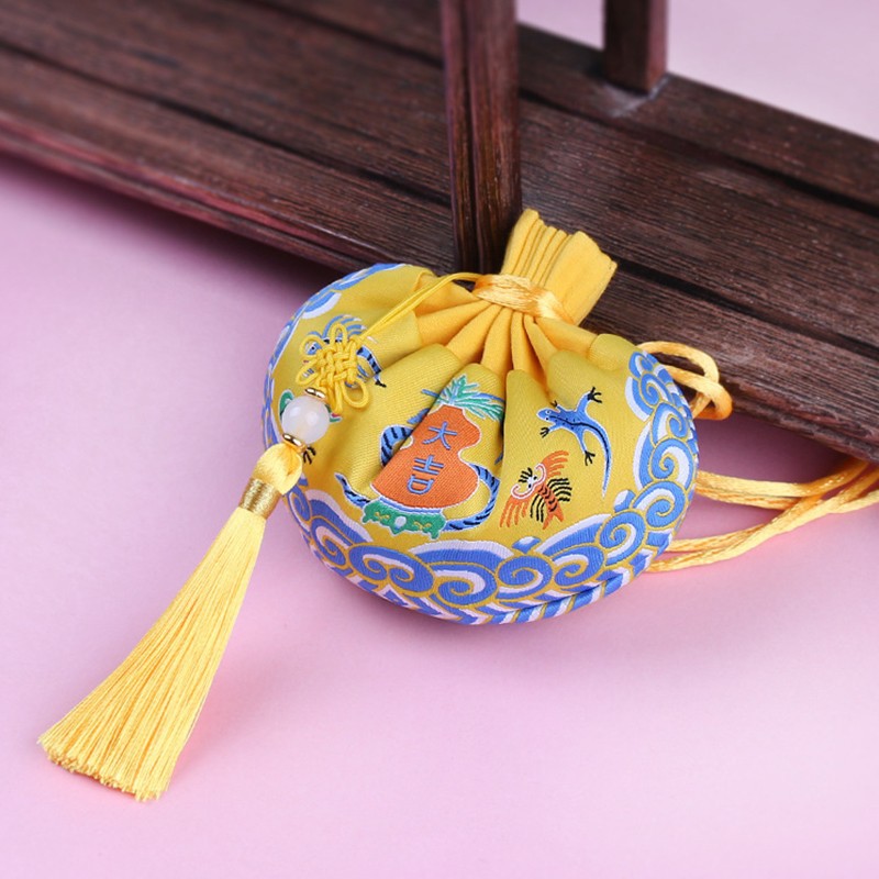 Dragon Boat Festival repelente de mosquitos bolsita de brocado bolsita vacía bolsita portátil antiguo coche colgante Dragon Boat Festival regalo