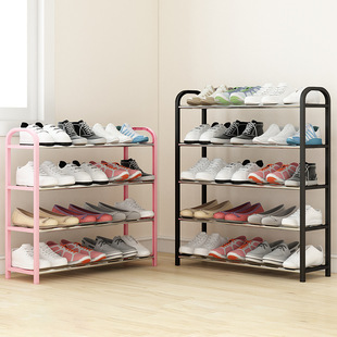 Strong and Simple Multi-Layer Shoe Rack for Household Economical Dormitory Door Dust-Proof Storage Shoe Cabinet Assembly Small Shoe Rack