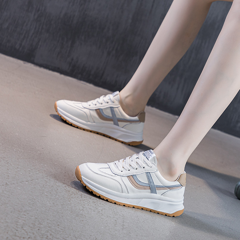 살구색 로우 컷 단일 라이닝 자기 충격