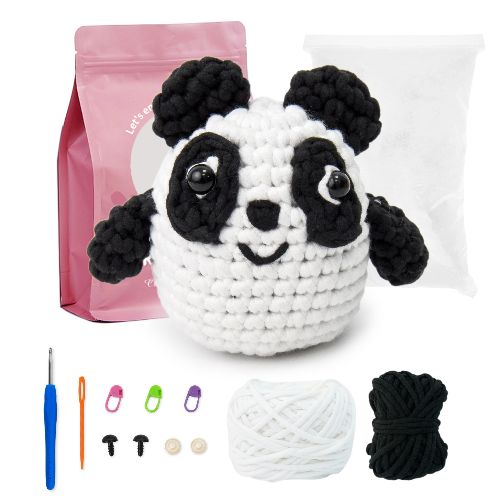 9.5cm 자이언트 팬더 소재 패키지