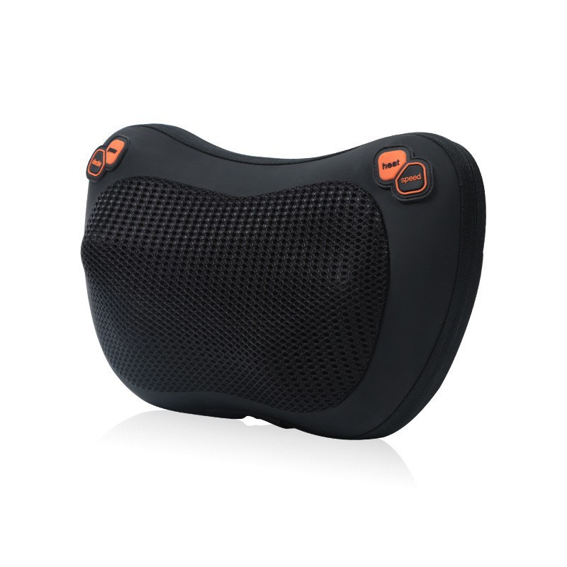 Masaje de columna cervical transfronterizo masaje de hombro y cuello lumbar para automóviles almohada de masaje eléctrica de calefacción inteligente de 8 cabezas image 9