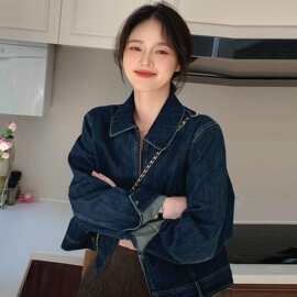 早春季牛仔小香风薄外套女精致新款今年流行爆款独特漂亮夹克