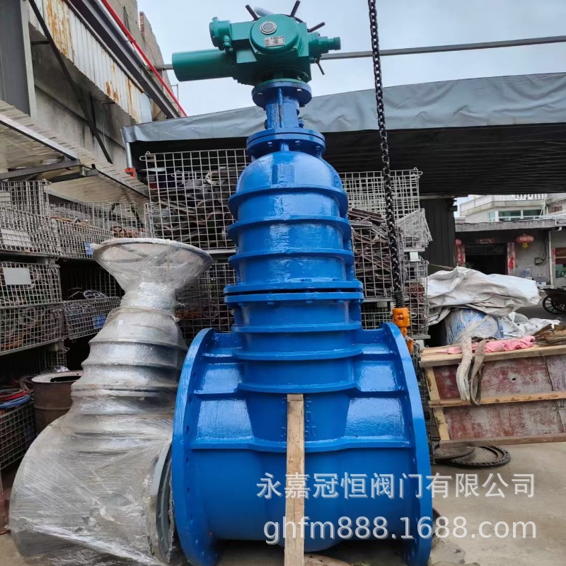 电动球墨铸铁法兰暗杆闸阀 Z945T-10Q DN800 电动楔式闸阀