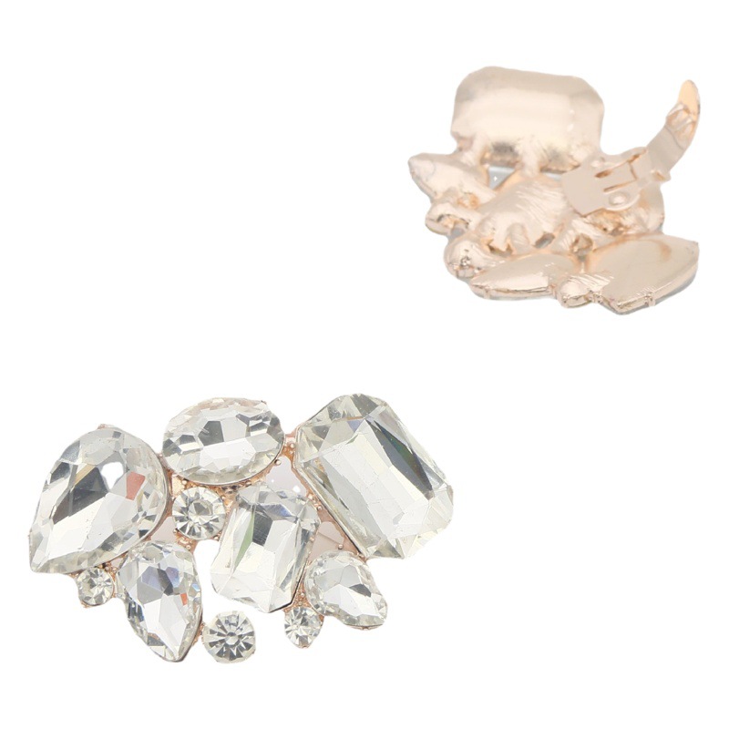 Zapatos extraíbles transfronterizos hebilla tacones altos accesorios zapatos de aleación accesorios zapatos de boda zapatos de cristal de flores ZAPATOS DE TRABAJO decoraciones