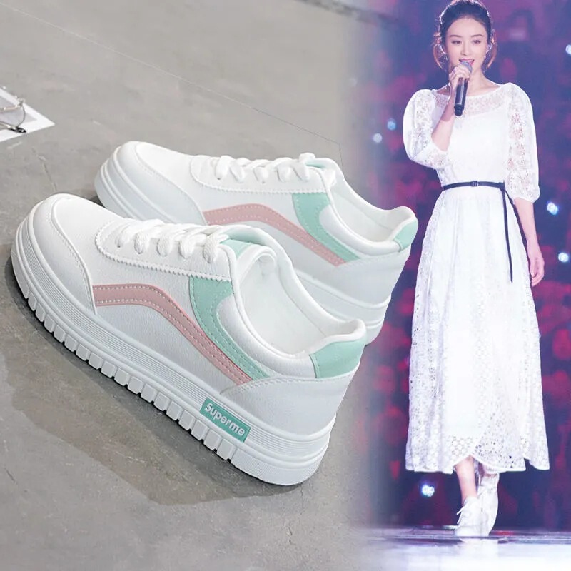 Women's shoes special offer 2022 new summer new white shoes spring and autumn versatile shoes thick bottom Street shooting flat shoes Korean style