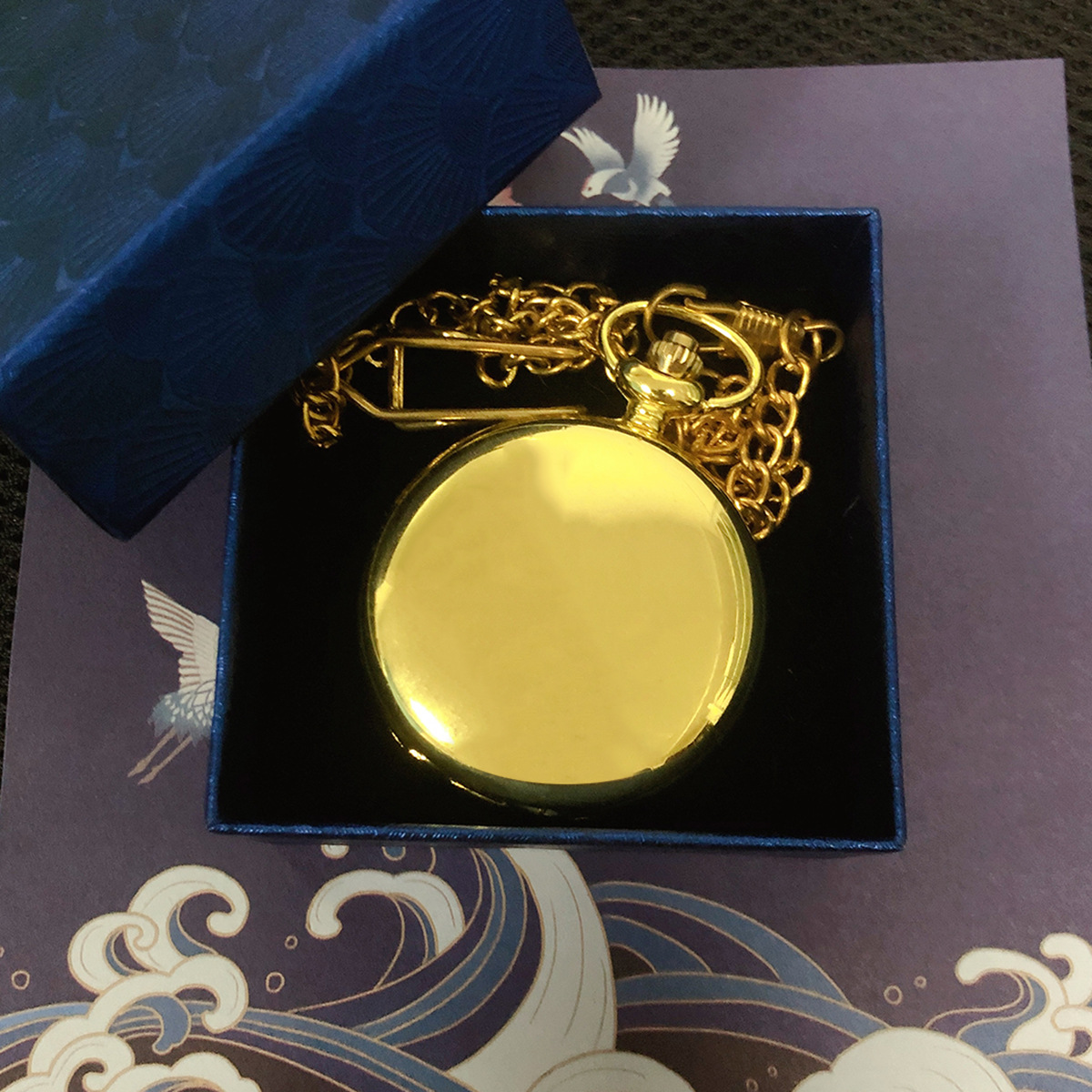 양면 순금 포켓 시계