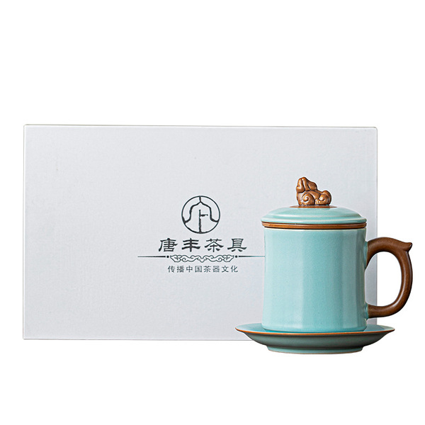 Ceramic tea cup for home use