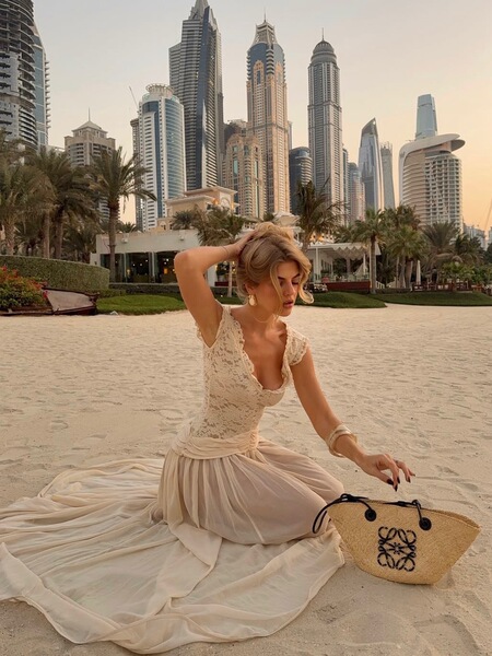 summer evening dress