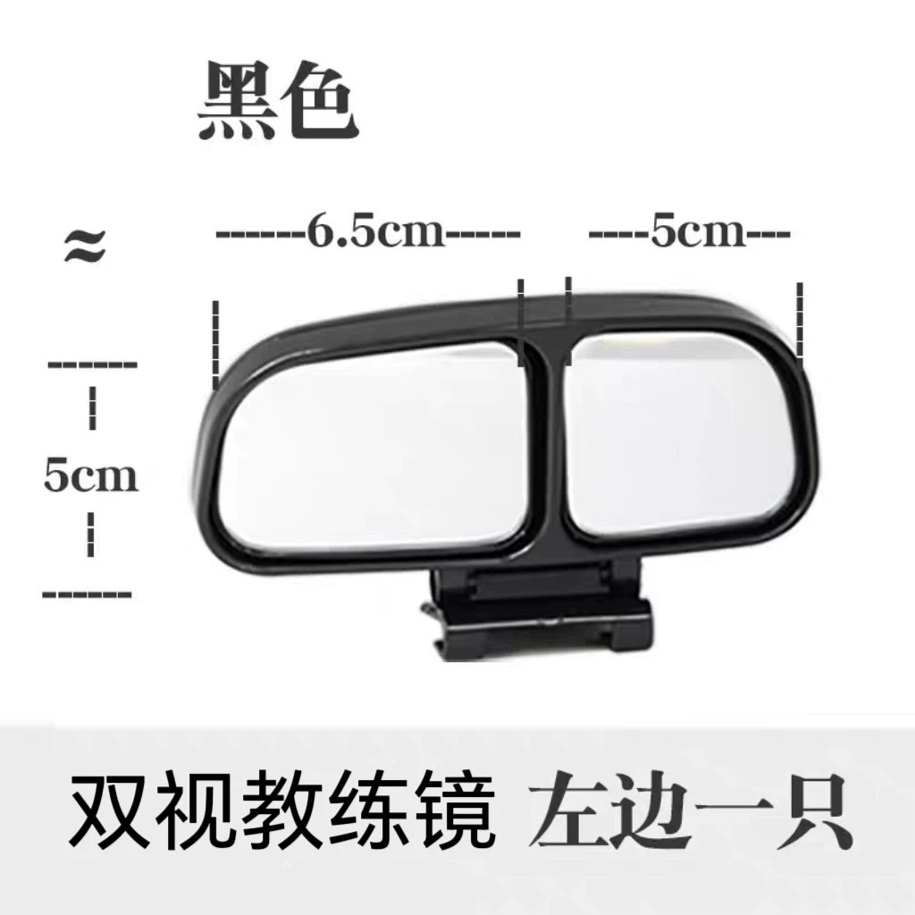 Lens, auxiliary retroreflective rear view mirror for car