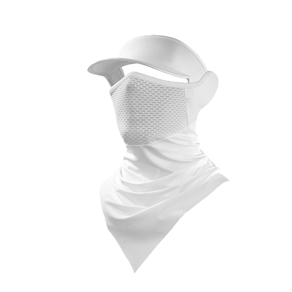 Suministro directo de fábrica de seda de hielo al aire libre para prevenir el golpe de calor, máscara de ciclismo, protección solar de verano, absorción del sudor, sombrero transpirable, pañuelo deportivo