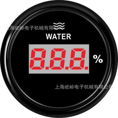 automobile instrument: ship refitted universal clear water - black-frame-and-black-background-digital-display-0-190o