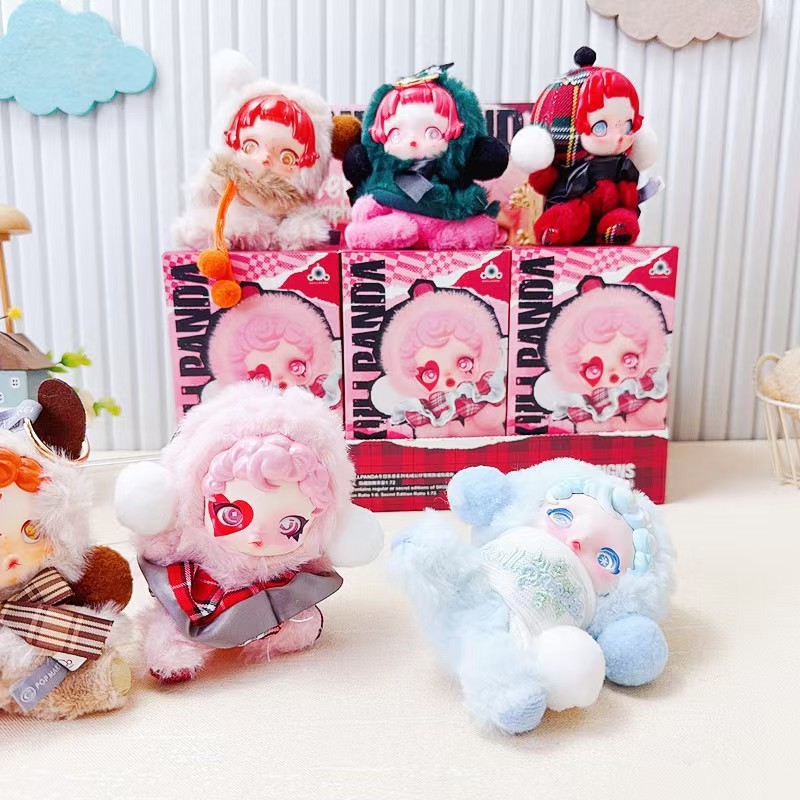 バブルマート ウィンターメドレー シリーズ ビニールぬいぐるみ ブラインドボックス おもちゃ ブラインドボックス フィギュア|undefined