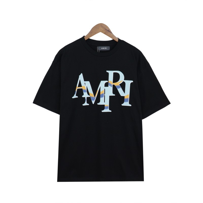 Am24 nuevo logo camiseta de manga corta número 22 lavado retro pareja tendencia deportes 5 puntos pantalones cortos traje 1ri