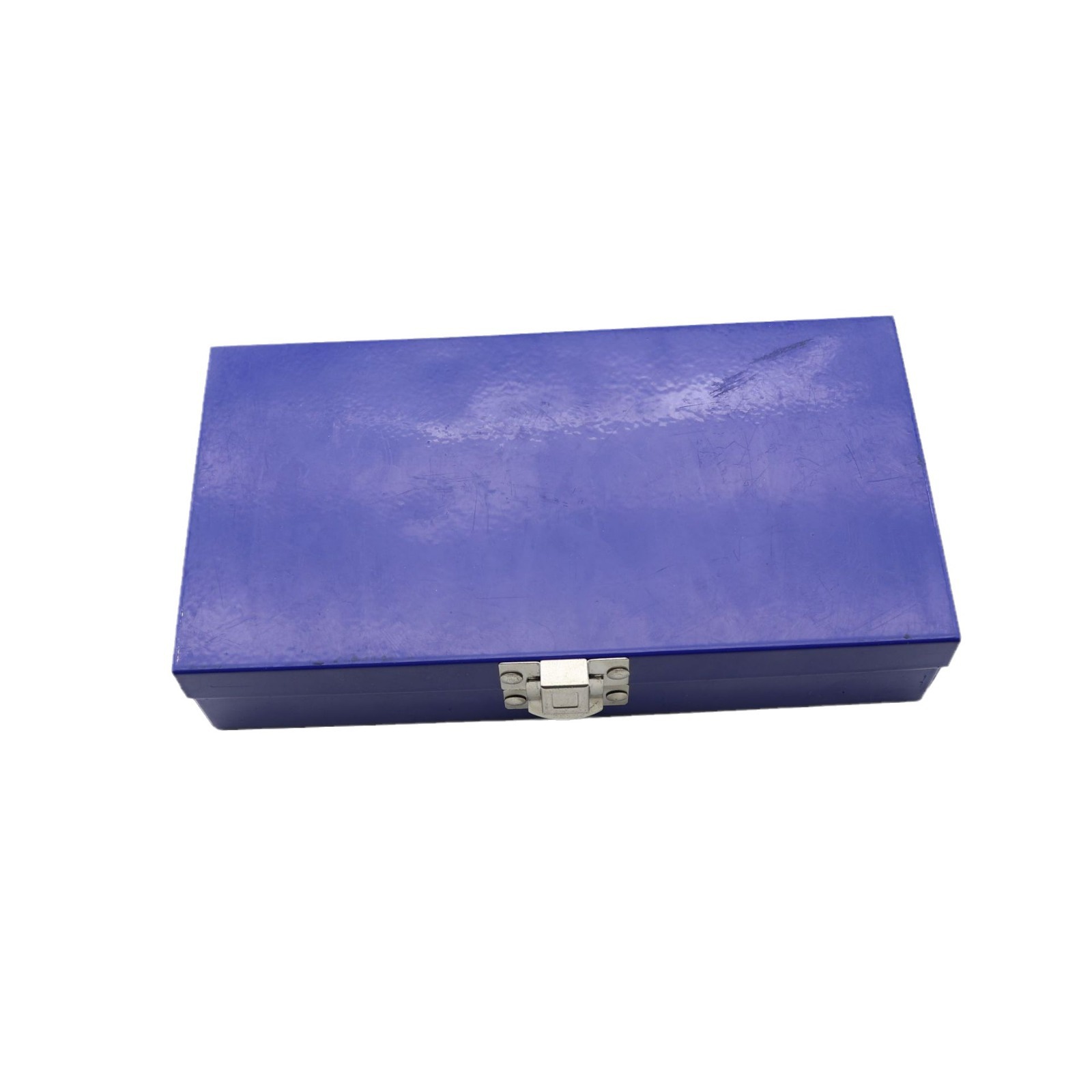 9 piezas de caja de hierro de color real, especificaciones del conjunto de manga de prensado de lote, cabeza de lote hexagonal hexagonal, prensado de lote hexagonal