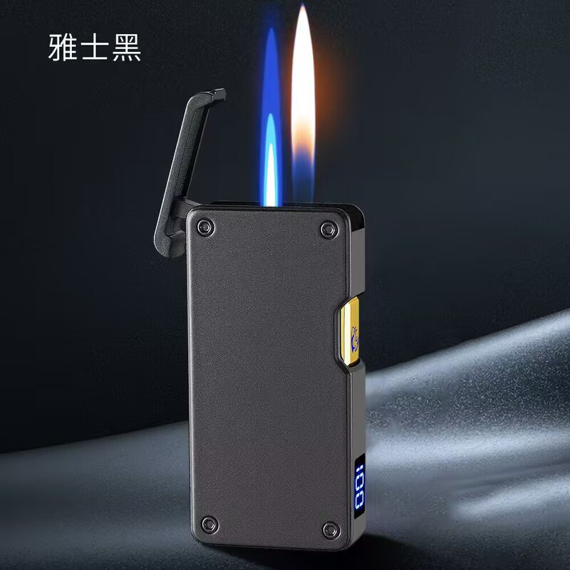 Douyin の人気のインテリジェント音声制御ダブルフレームスイッチ点火ハイエンドインフレータブルライター卸売|undefined