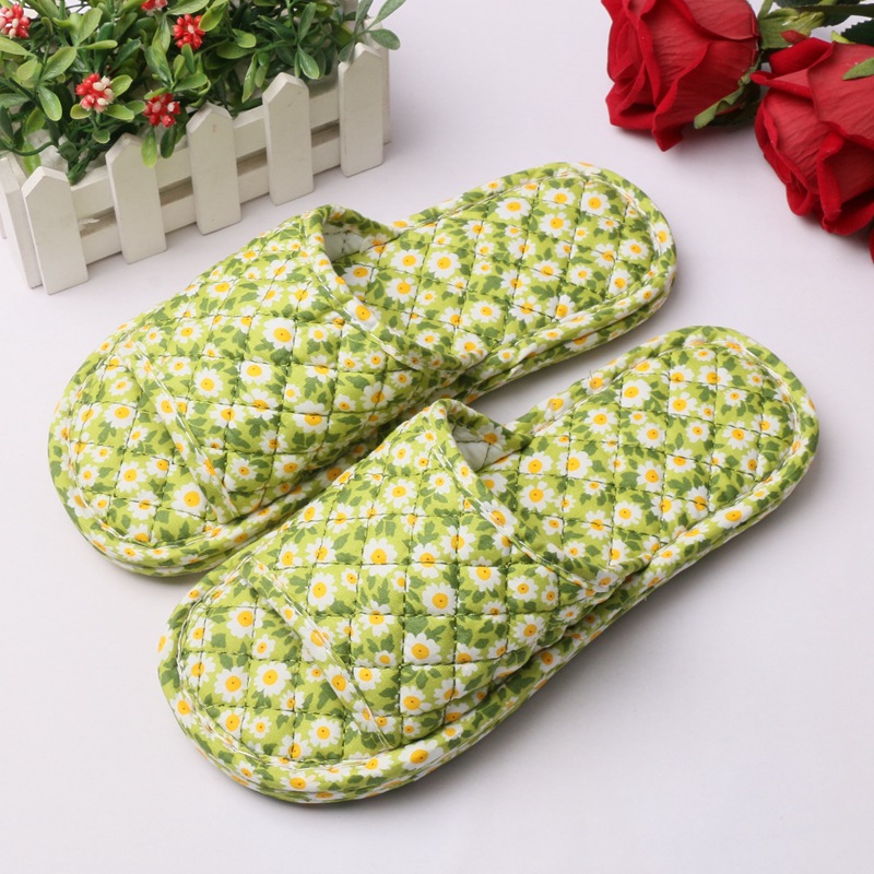 삼겹 꽃무늬 원단 여성용 20수