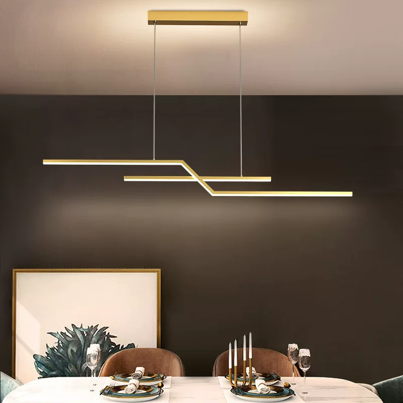 Современные и минималистичные LED-осветители, потолочный светильник для гостиной, барная настольная лампа, защита зрения