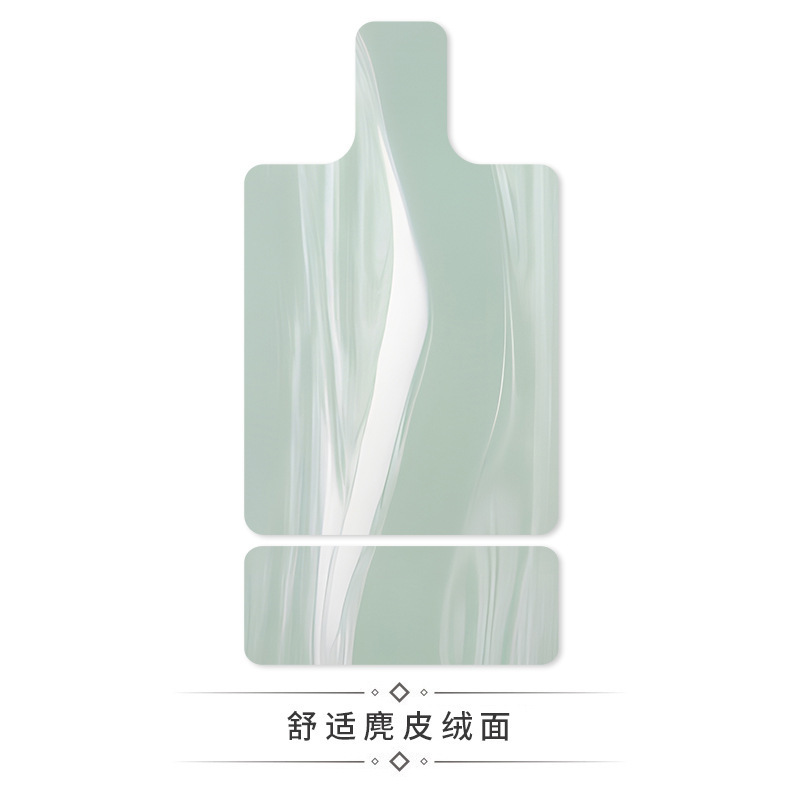 跨境麂皮绒lulu撞色普拉提核心床垫橡胶瑜伽垫吸汗器械印花专用垫|undefined