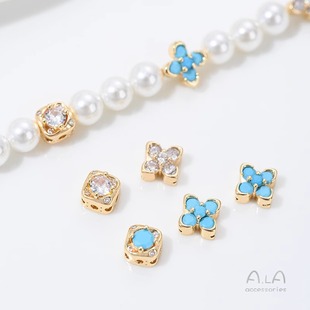 14K����ɫ�䆾G��ʯɫ���~�ݸ��鷽�ζ�����ֹ������Ʒ���