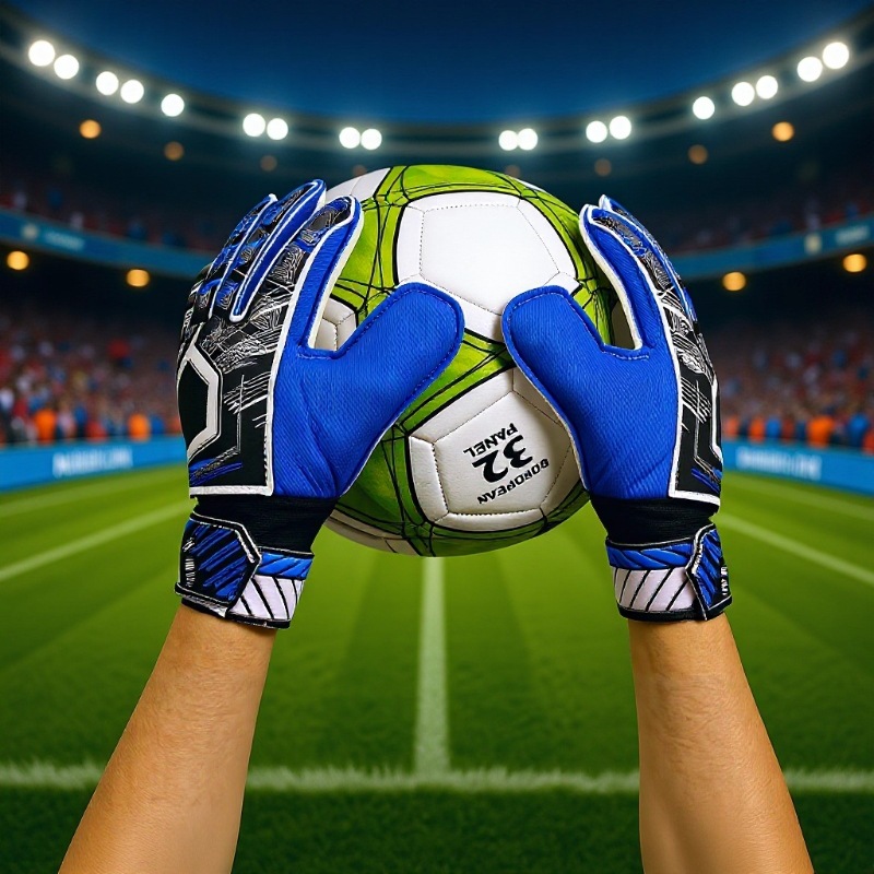 Guantes de portero de fútbol infantil guantes especiales guantes guantes de portero de estudiantes primarios guantes de portero de adolescentes tamaño promedio