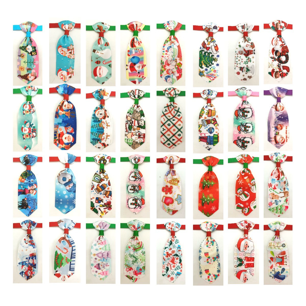 Новый Рождественский галстук для домашних животных Рождественский галстук головной убор цветок подходит для маленькой собаки кошка домашнее животное лук