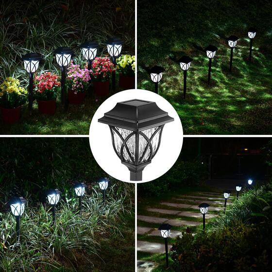 New solar outdoor courtyard floor lawn lamp home garden atmosphere decoration grass waterproof landscape layout