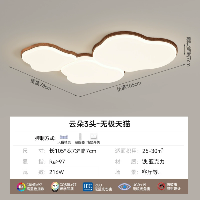Ceiling light, ultra thin combined lights, eyes protection