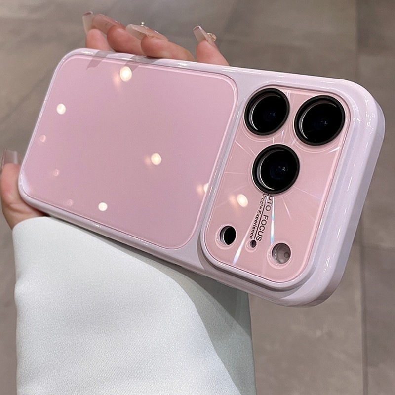 Ultrasound Aurora gran ventana película de lente para Apple17promax caso de teléfono iPhone16 todo incluido caso a prueba de caídas