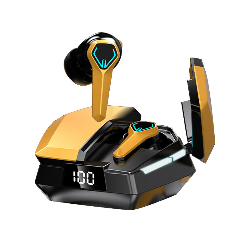 Los nuevos auriculares Bluetooth para juegos de deportes electrónicos JX10 son inalámbricos, de baja latencia y larga duración de la batería, teléfonos móviles con reducción de ruido de graves pesados, universales