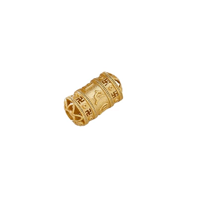Zərgərlik ara hissələri Beads Bracelet Small Hollow Spacer