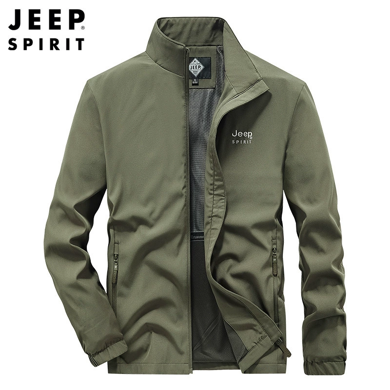 Куртка Мужская весенне-осенняя деловая Повседневная дышащая свободная Мужская куртка больших размеров 8869