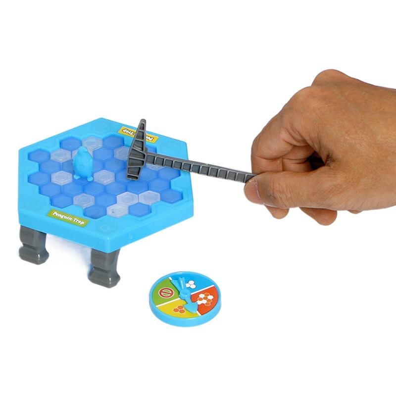 Batalla de dos personas para niños transfronterizos, golpeando y golpeando Ice Cube, salvando el juego de escritorio para padres e hijos de juguete para romper el hielo